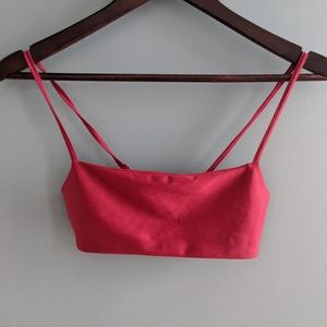 New Red Bikini Top